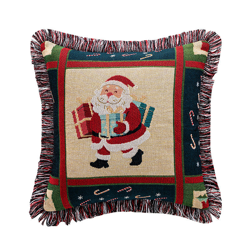 Scenic Nature-Themed Decorative Pillow