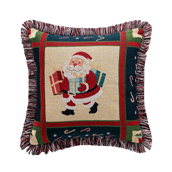 Scenic Nature-Themed Decorative Pillow