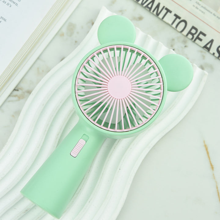 Portable Deer-Themed Handheld Cooling Fan Kalsten