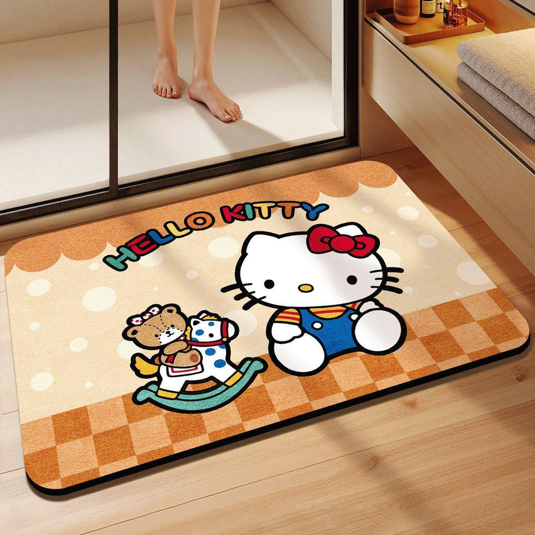 Cartoon Theme Bath Mat