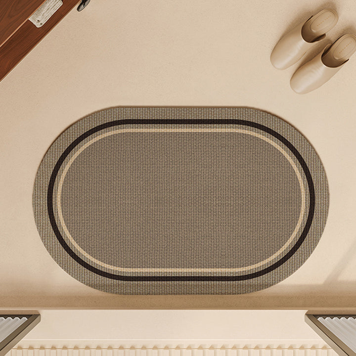 Oval Indoor Doormat