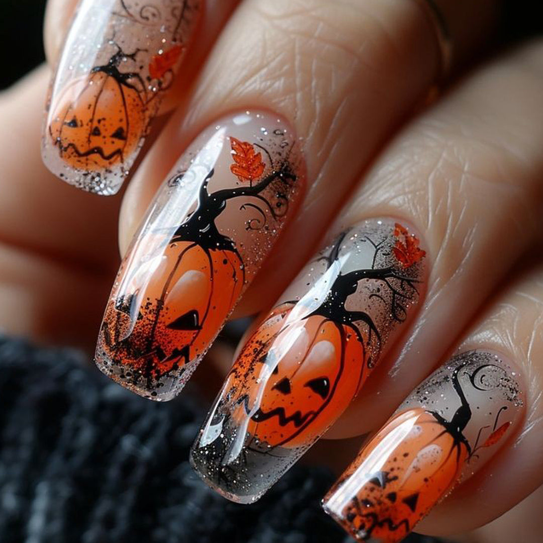 Halloween-Themed 3D Nail Art Kalsten