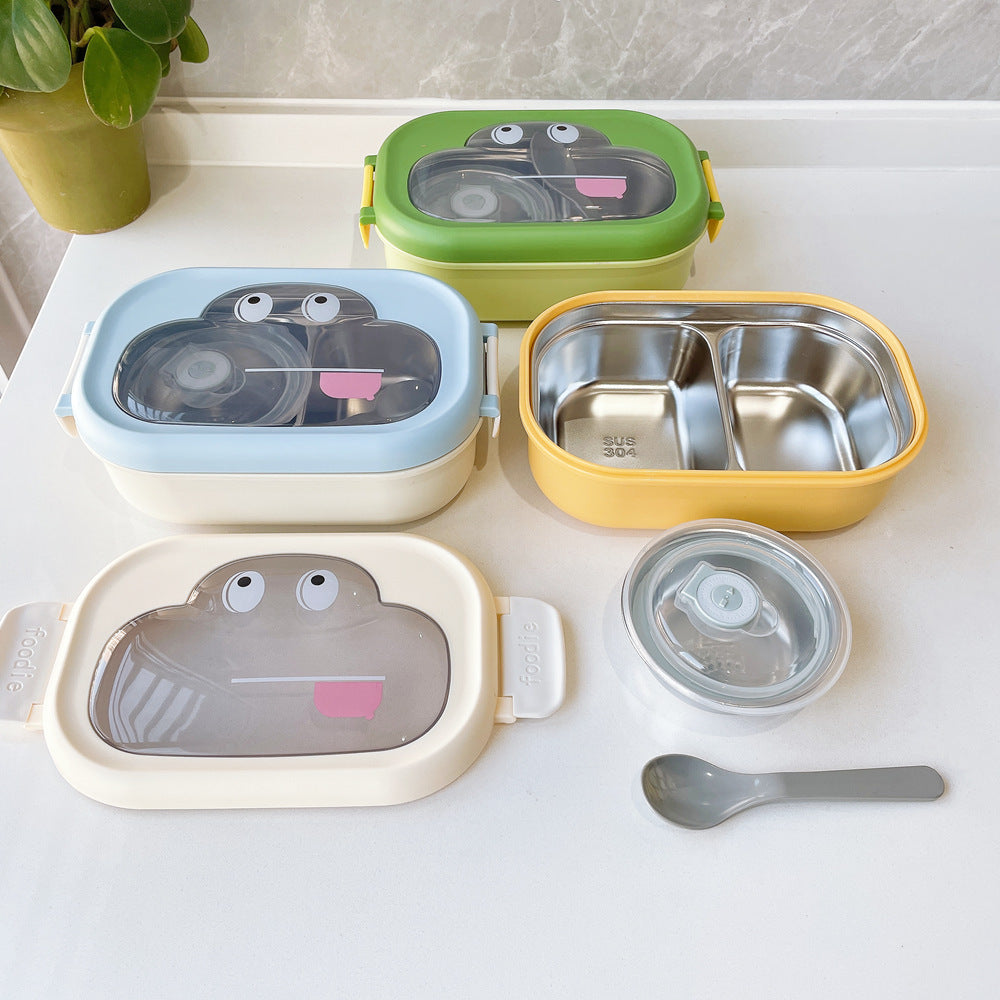 Fun Character-Themed Multi-Compartment Lunch Box