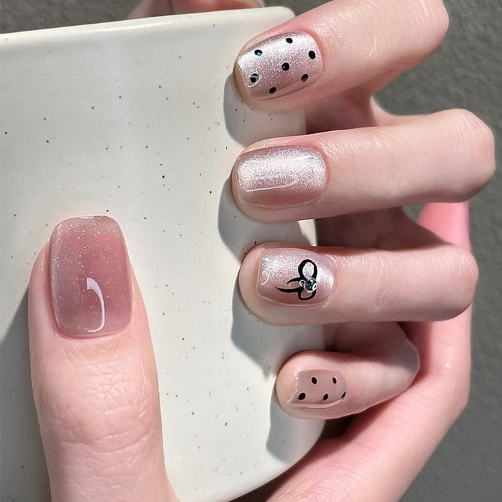 High-Gloss Gel Press-On Nails Kalsten