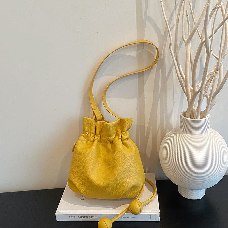 WoStylish Drawstring Bucket Handbag Kalsten