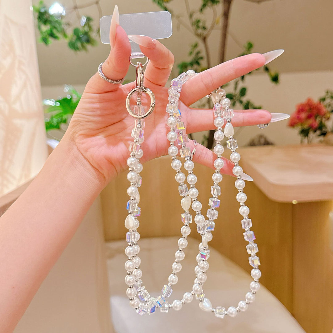 Pearl and Gemstone Eyewear Lanyard Kalsten