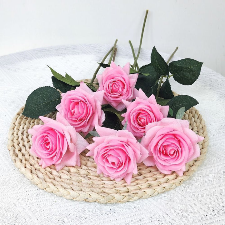 Artificial Floral Rose Stem Bouquet