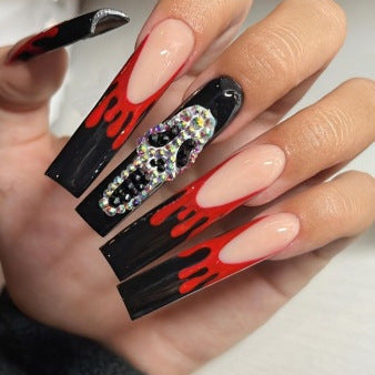 Artistic Halloween-Themed Nail Art Kalsten