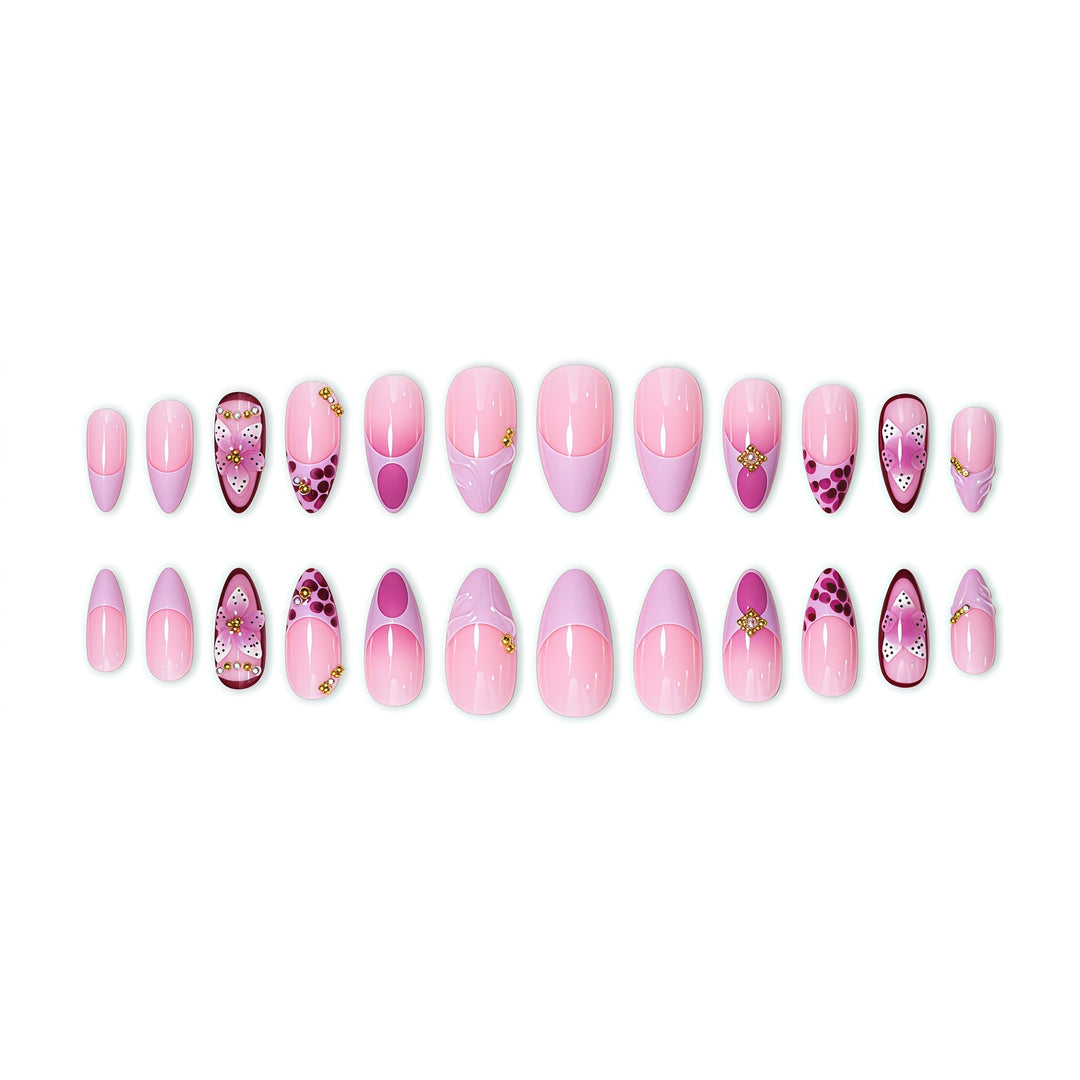 Premium Floral Nail Art Extensions Kalsten