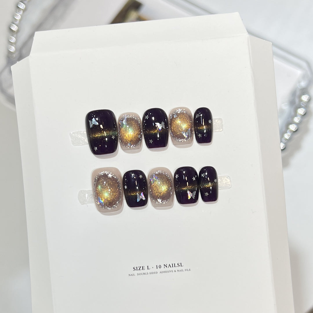 Starry Gradient Nail Art Set Kalsten