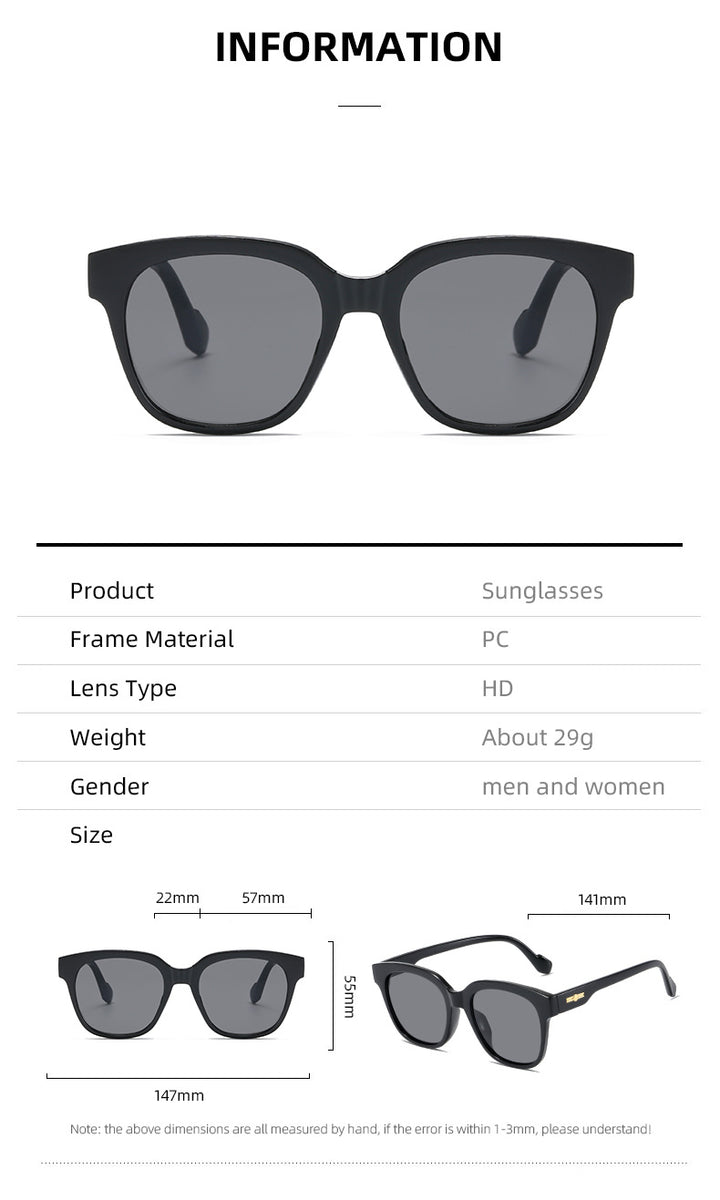 Women’s classic sunglasses with modern oversized frame Kalsten