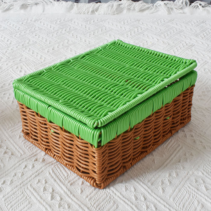 Decorative Woven Storage Caddy Kalsten