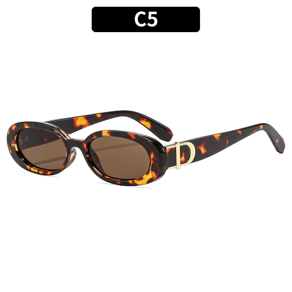 Vintage-Inspired Rounded Sunglasses