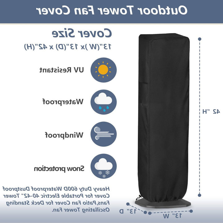 Unisex cover for pedestal fans Kalsten