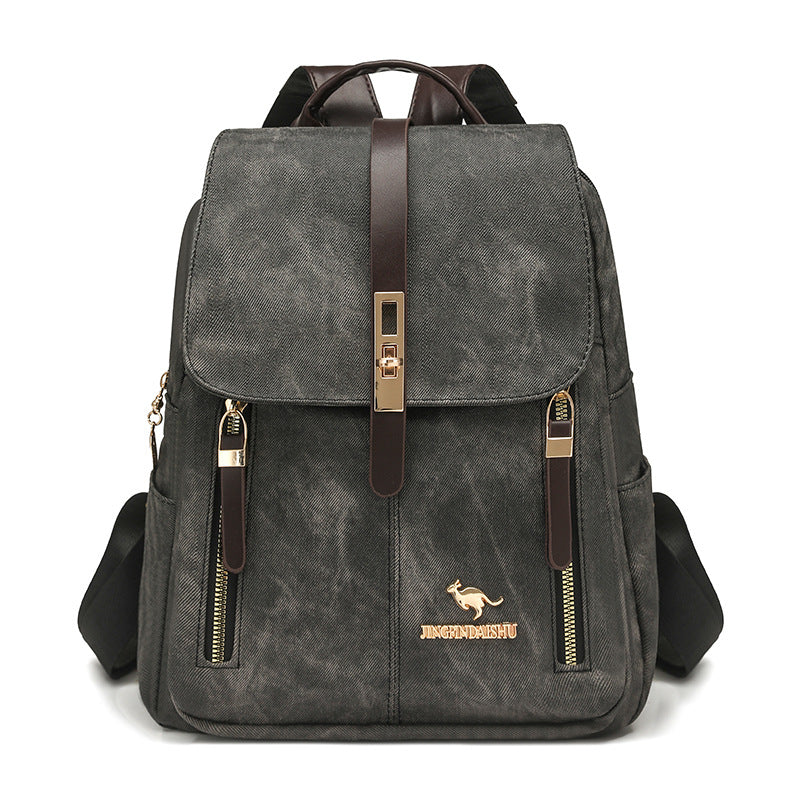 Vintage Canvas Travel Backpack Kalsten