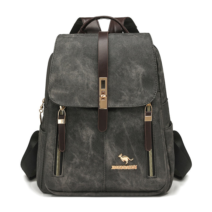 Vintage Canvas Travel Backpack Kalsten
