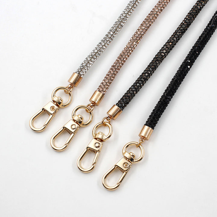 Stylish Crystal-Embellished Handbag Strap Kalsten