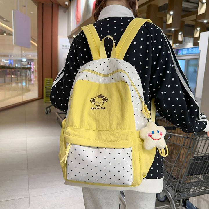 Playful Polka Dot Backpack Kalsten