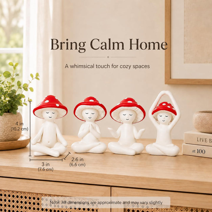 Playful Zen Garden Decor Figure Set Kalsten