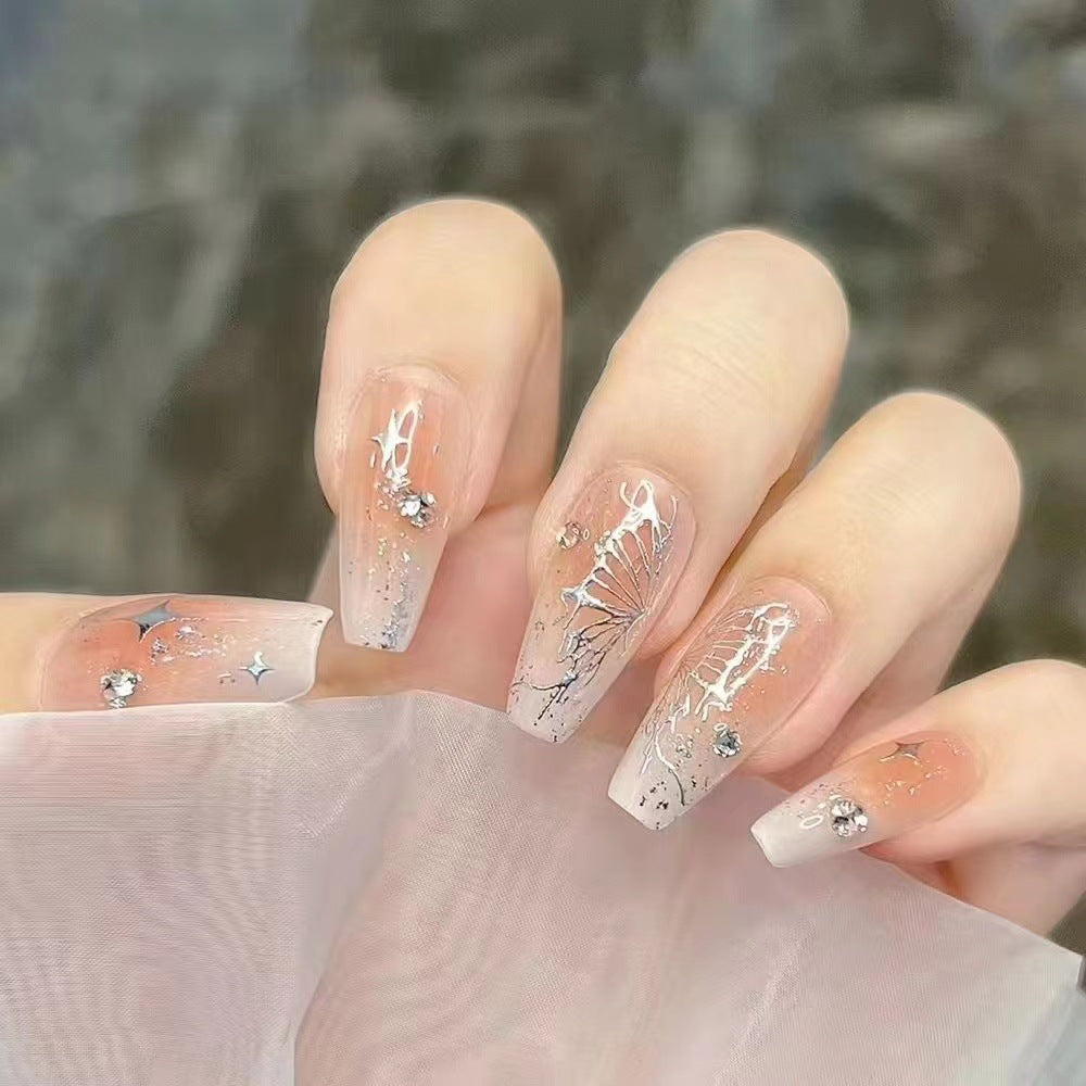 Artful Nail Art with Cute Bunny Pattern Cold Kalsten
