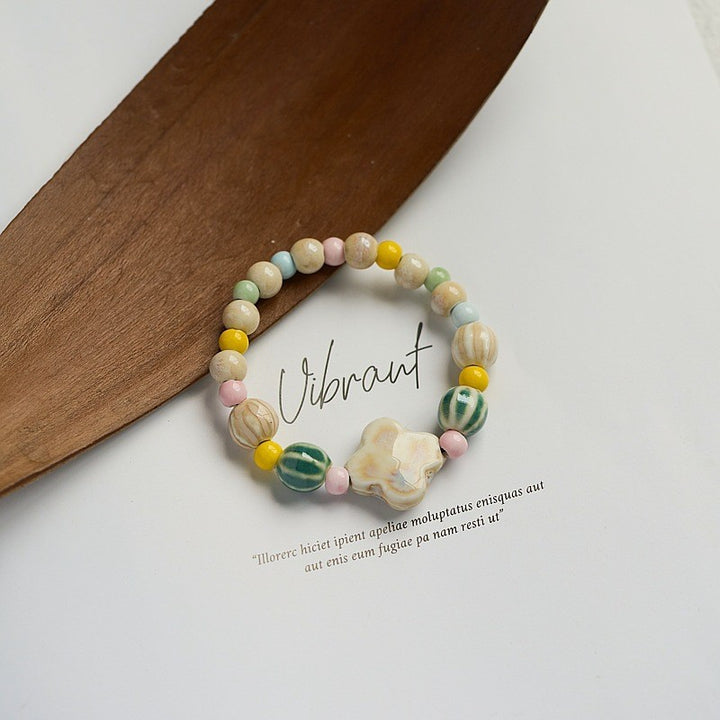 Heart-Shaped Beaded Bracelet Kalsten