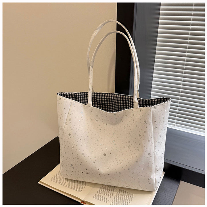Stylish Star-Patterned Tote Bag Kalsten