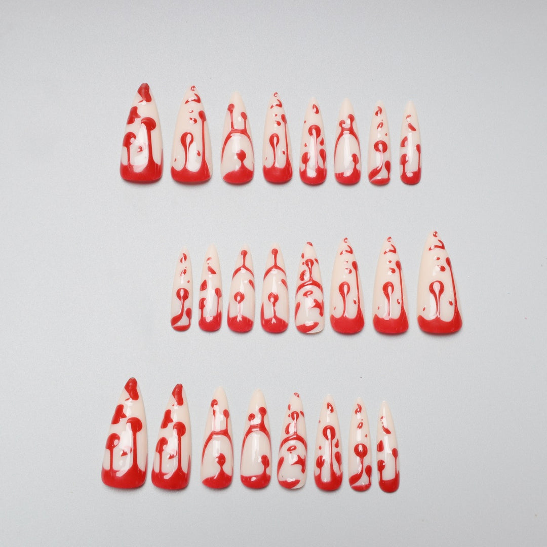 Artistic Halloween Themed Nail Art Kalsten