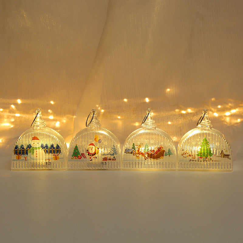 Scent dispenser with winter motif