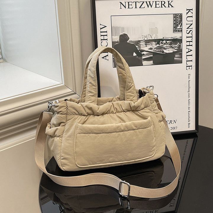 Puffed Utility Handbag