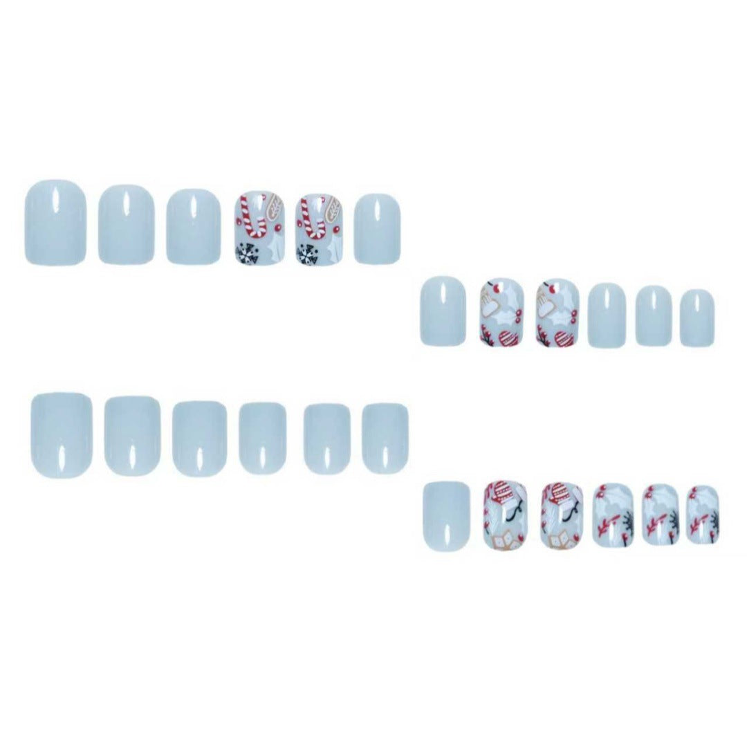 Festive Nail Art Wraps Kalsten