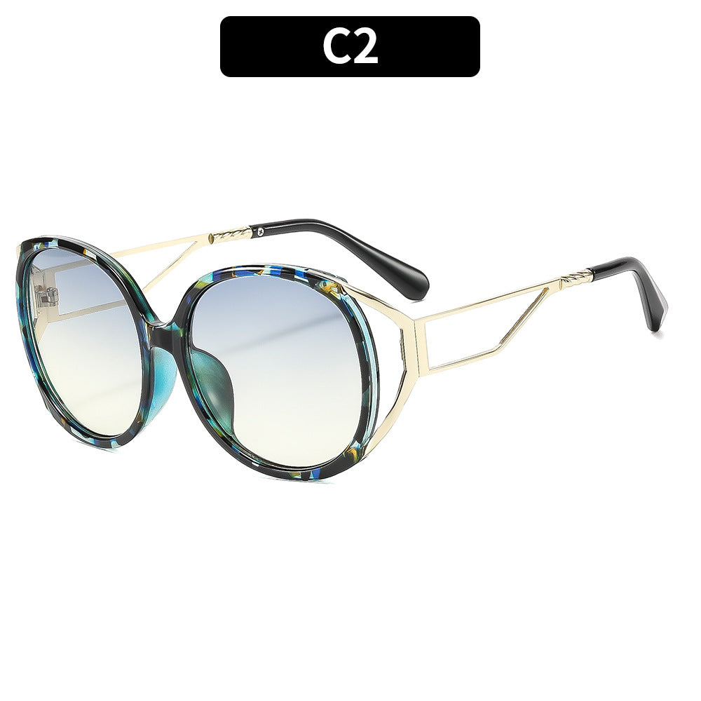 Statement Oversized Cat-Eye Sunglasses