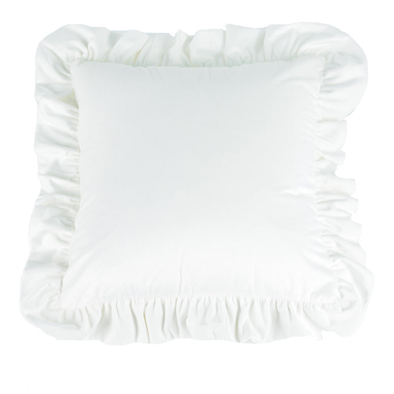 Luxury Ruffle Decorative Pillow
