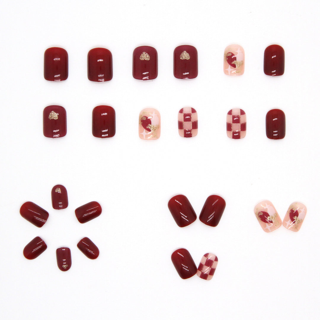 Artistic Design Press-On Nail Set Kalsten