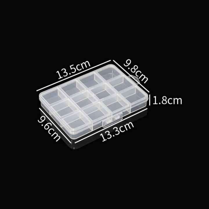 Multi-Compartment Craft Organizer Box Kalsten