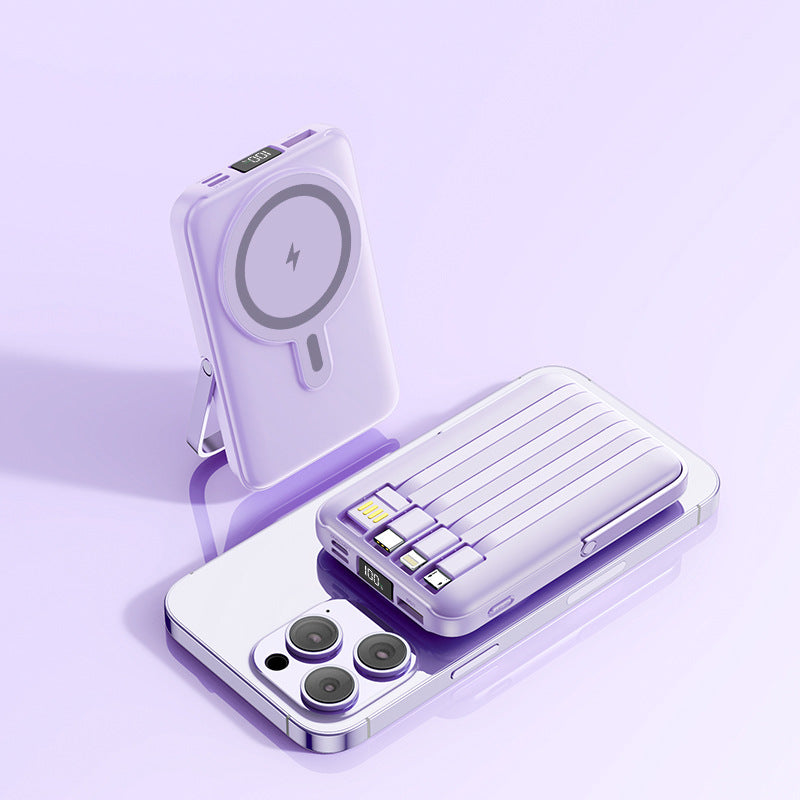 Portable power bank with Magsafe technology by Kalsten