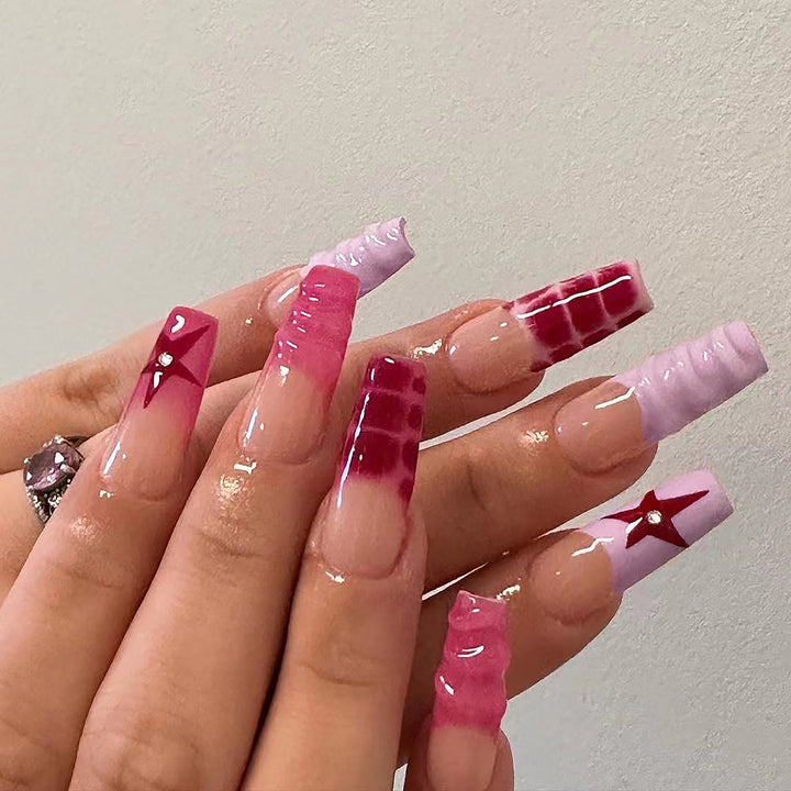 Artful Nail Art with Glitter Details Kalsten
