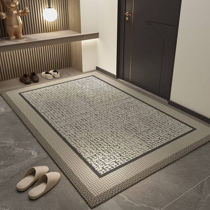 Woven Natural Fiber Welcome Mat