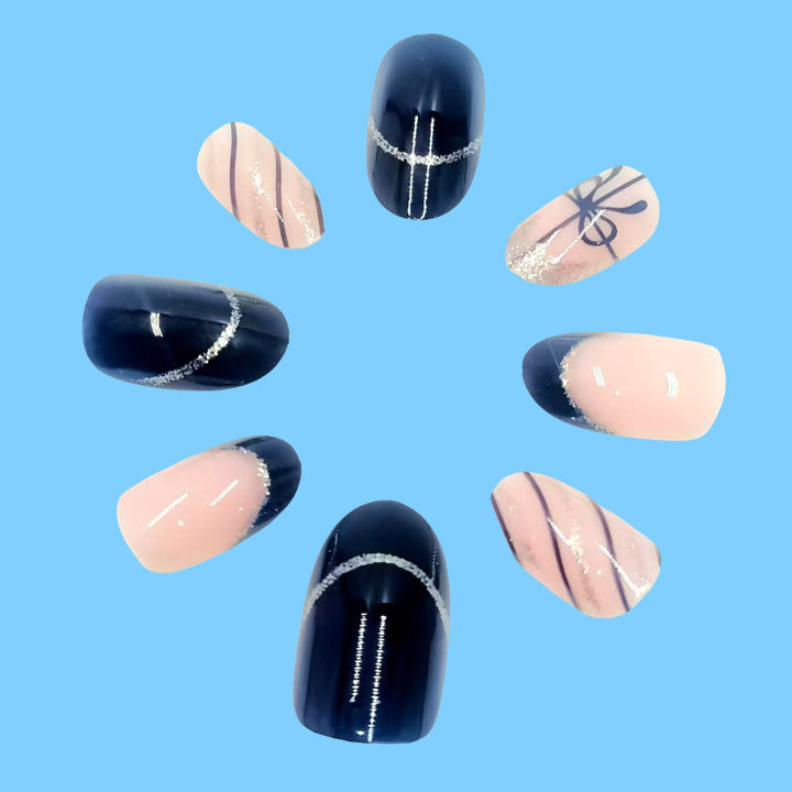 Creative artificial nails with elegant design Kalsten