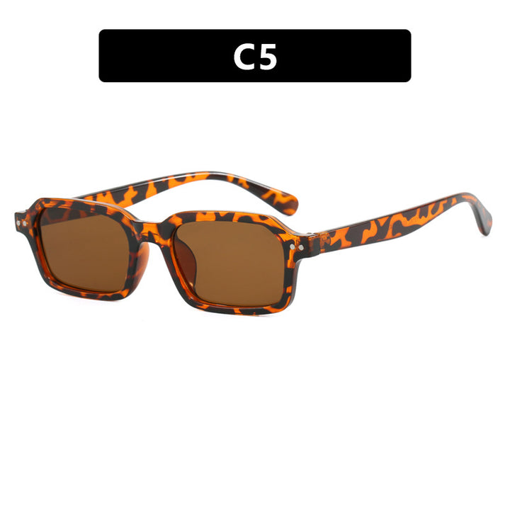 Women's fashionable square sunglasses in urban design Kalsten