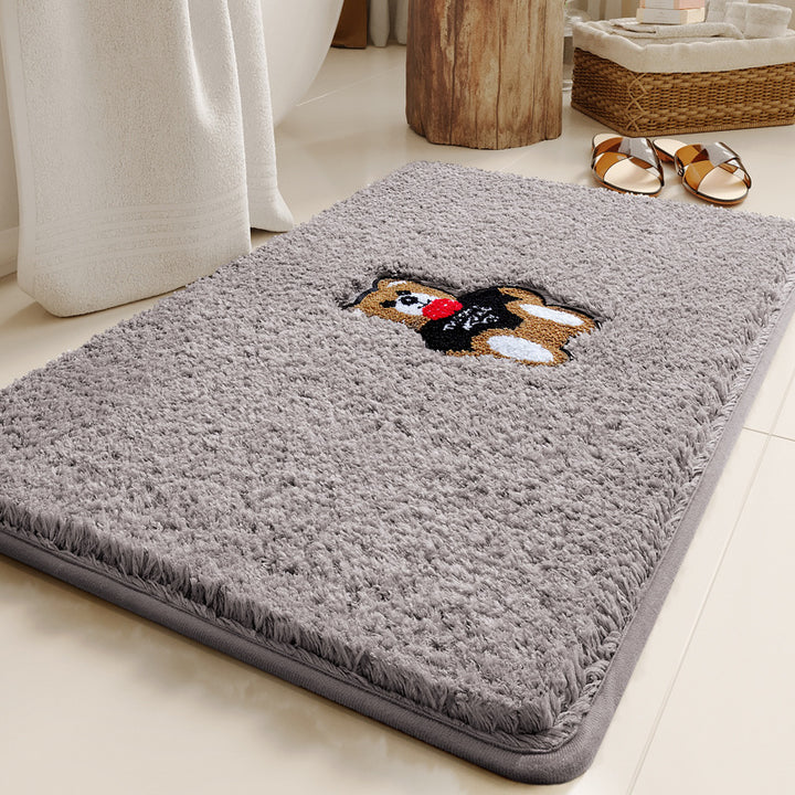 Cute Cartoon Bear Bath Mat Kalsten