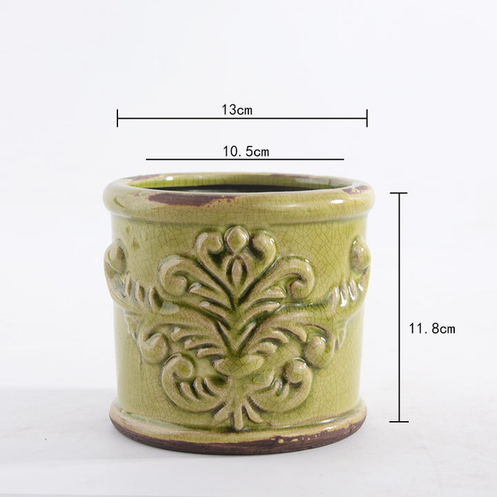 Elegant ceramic flower pot Kalsten