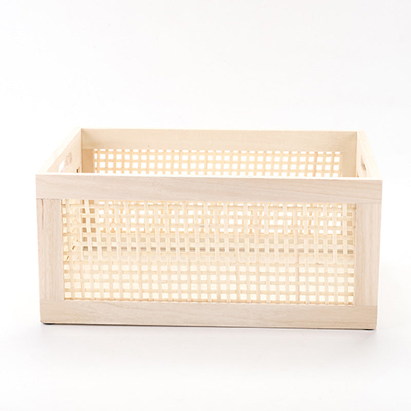 Handcrafted Natural Woven Storage Basket Kalsten