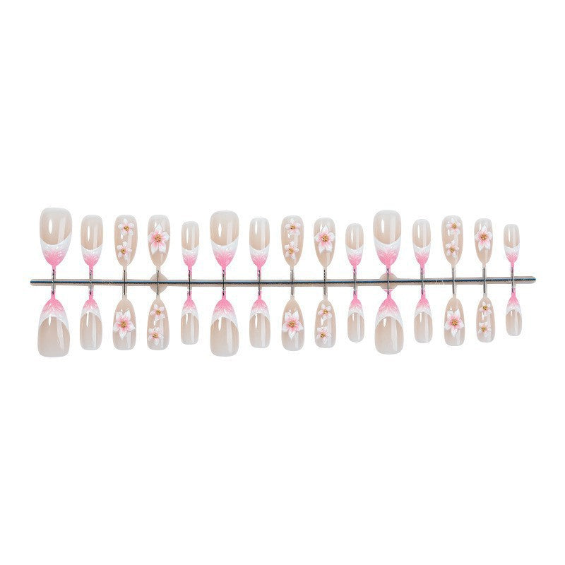 Artistic nail designs with floral accents Kalsten