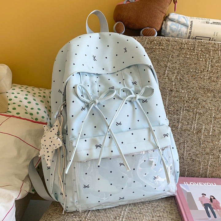Playful Lightweight Printed Backpack Kalsten