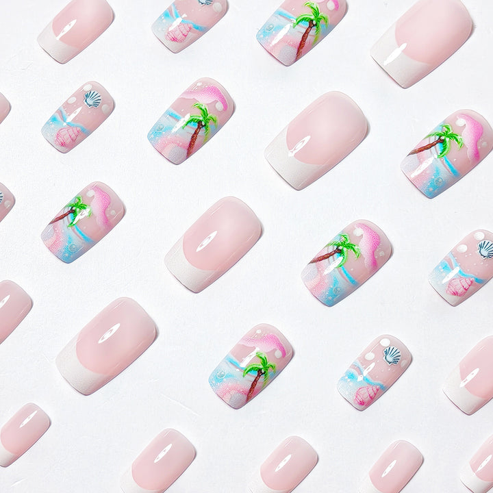 Nail Art In Maritime Sea Motif Kalsten