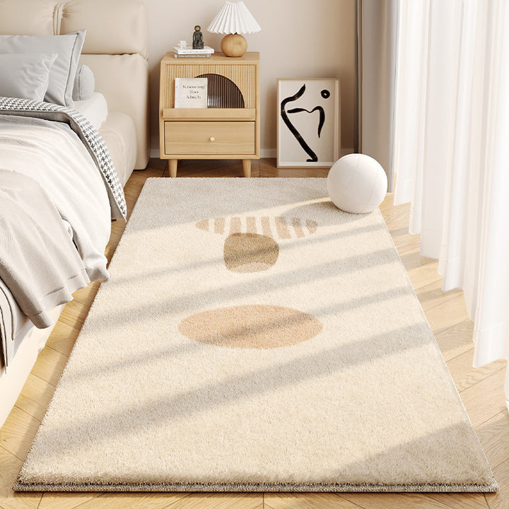 Cozy Footprint Shaped Area Rug
