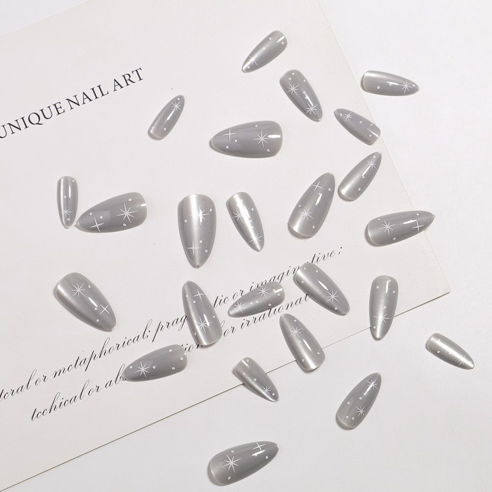 Premium Metallic Press-On Nail Tips Kalsten