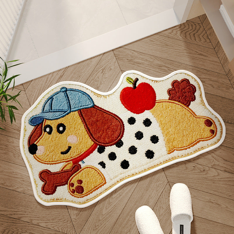 Adorable Dog-Themed Area Mat Kalsten