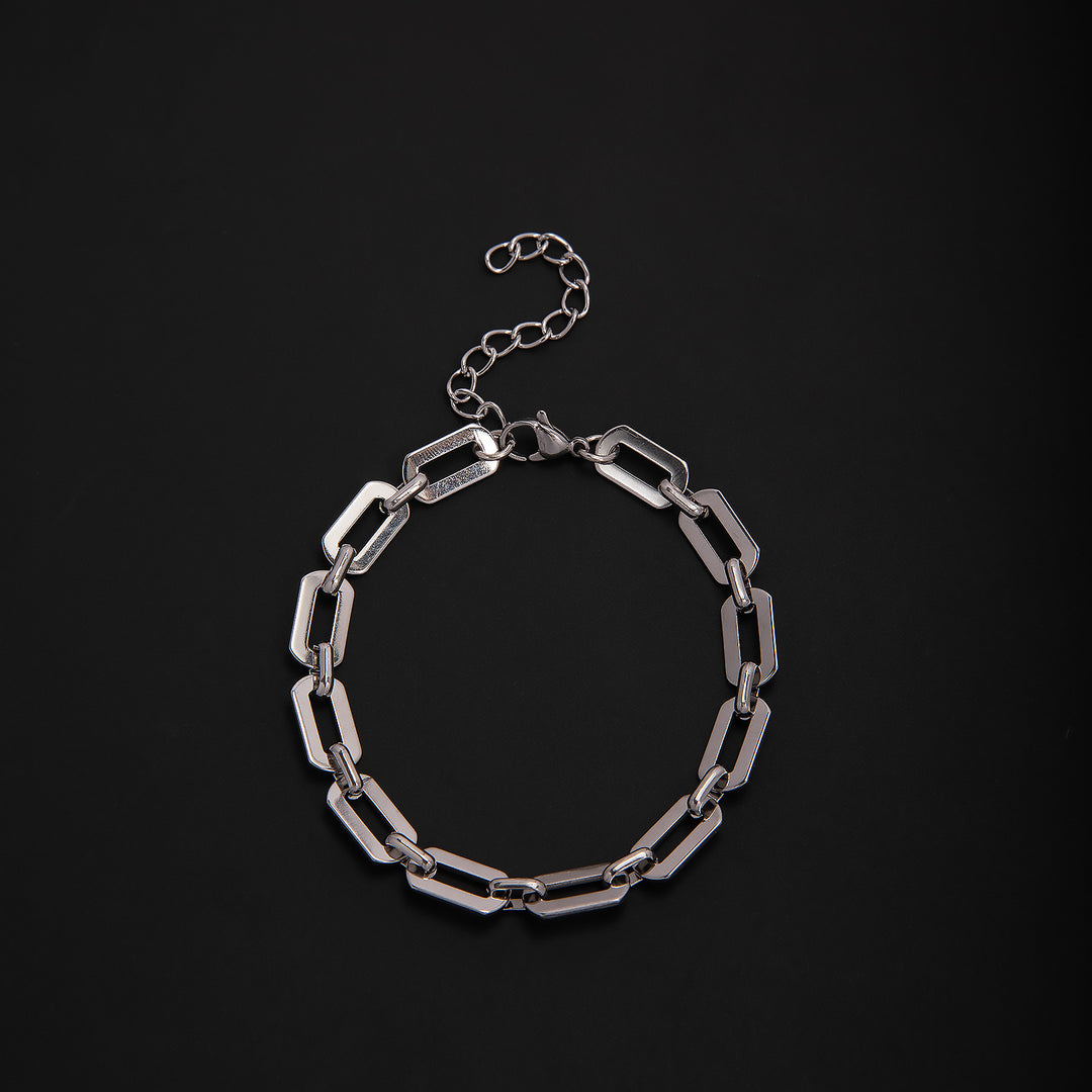 Elegant Geometric Link Bracelet Kalsten