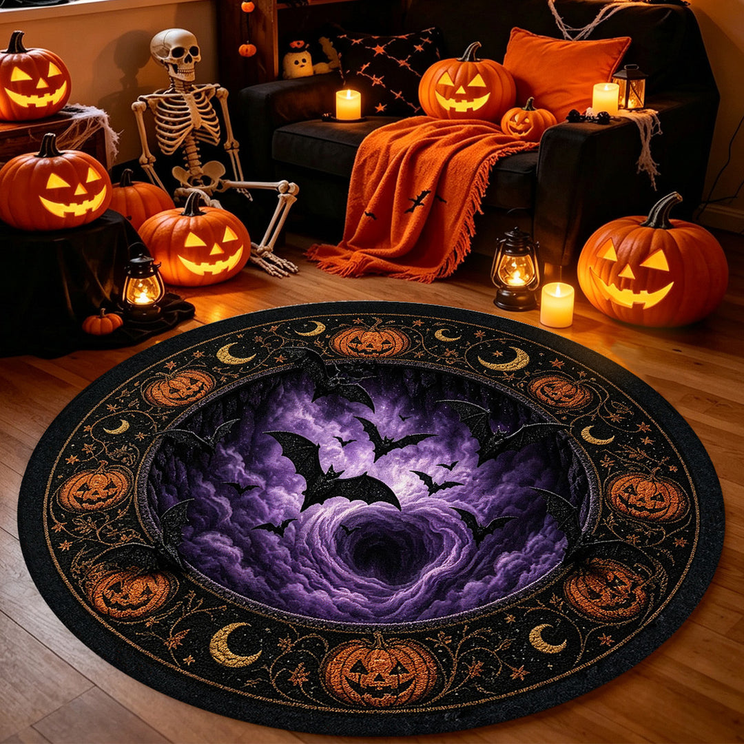 Halloween-Themed Area Rug Kalsten